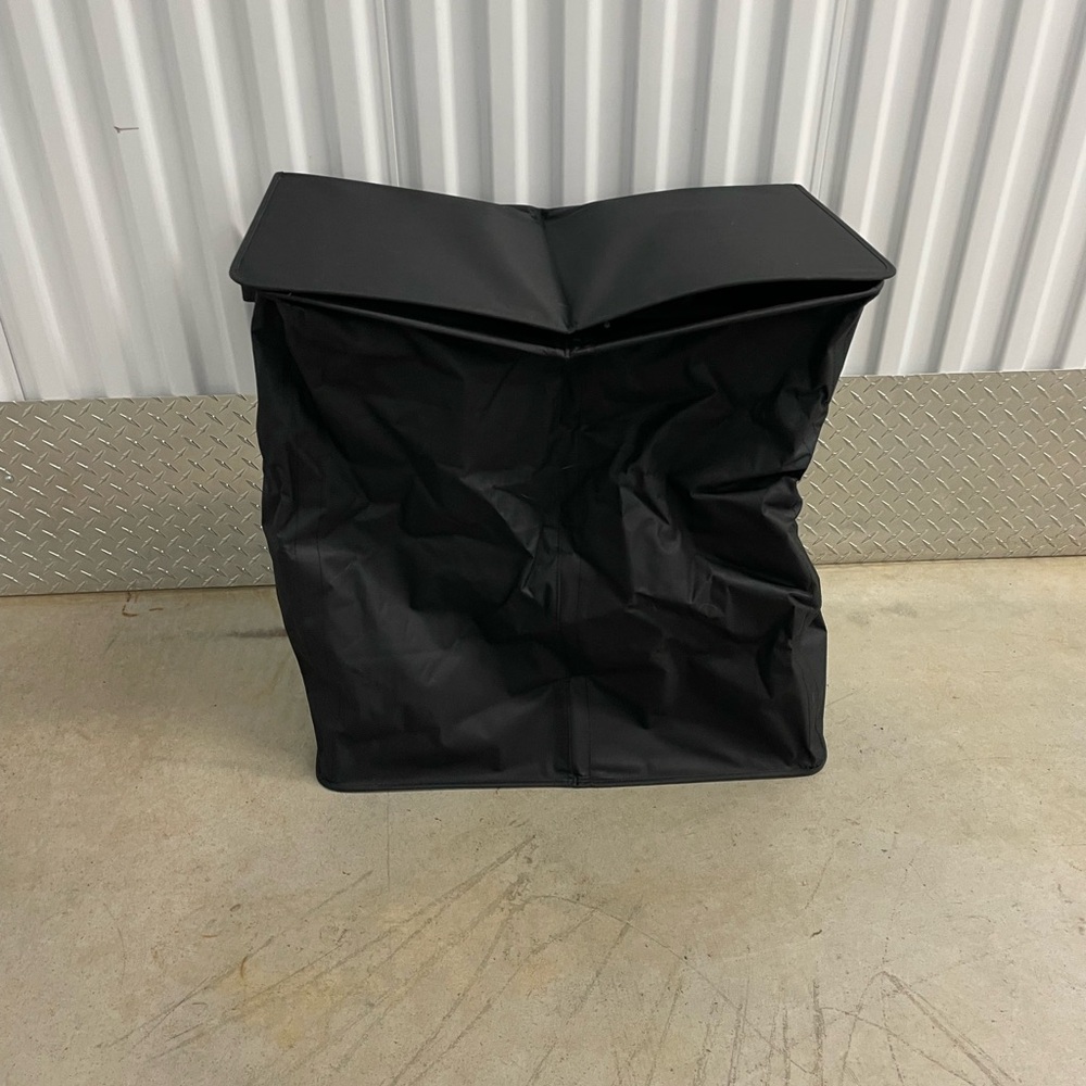 Black Foldable Storage Bin